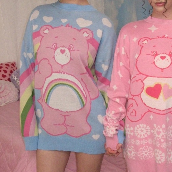 Sweaters - Care Bear blue Sweater Dress